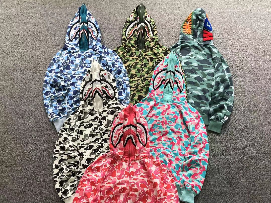 Bape 175 BAPE HOODIE 52070715158 (Im 170Cm 60Kg I Wear Size M In The Phot) - Image 7