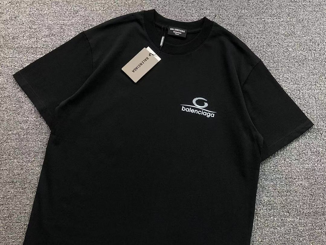 Balenciaga 128 B⭐L⭐⭐⭐IA⭐A T-SHIRT 3203054121 (Im 170Cm 60Kg I Wear Size M In The Phot) - Image 8