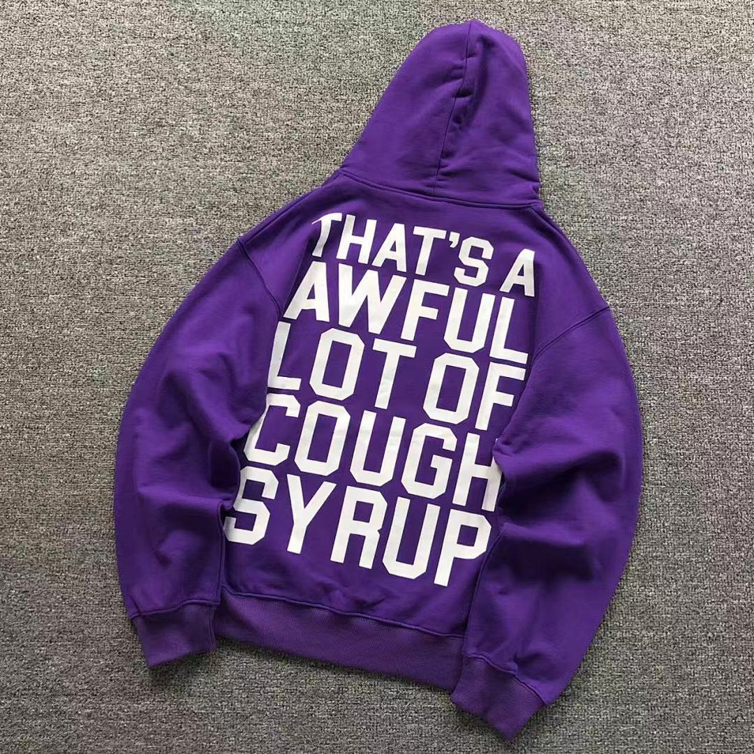 Cough Syrup Cough Syrup 208 COU⭐H SY⭐UP HOODIE 3111221172 (Im 170Cm 60Kg I Wear Size M In The Phot), photo 1