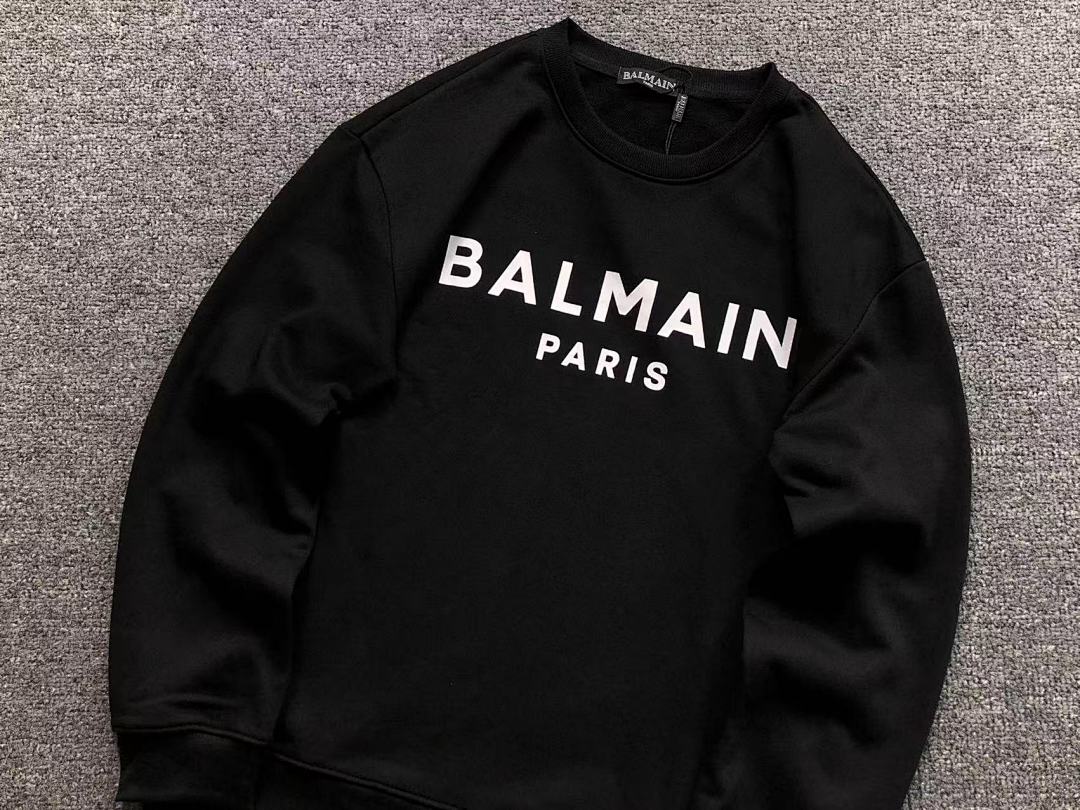 Balmain 95 BALMAIN HOODIE 1108271032 (Im 170Cm 60Kg I Wear Size L In The Phot) - Image 9