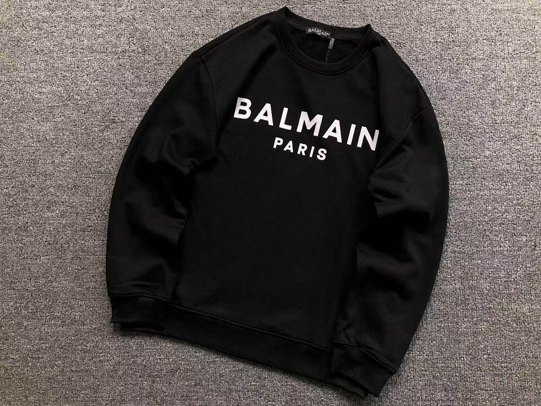 Balmain 95 BALMAIN HOODIE 1108271032 (Im 170Cm 60Kg I Wear Size L In The Phot) - Image 8