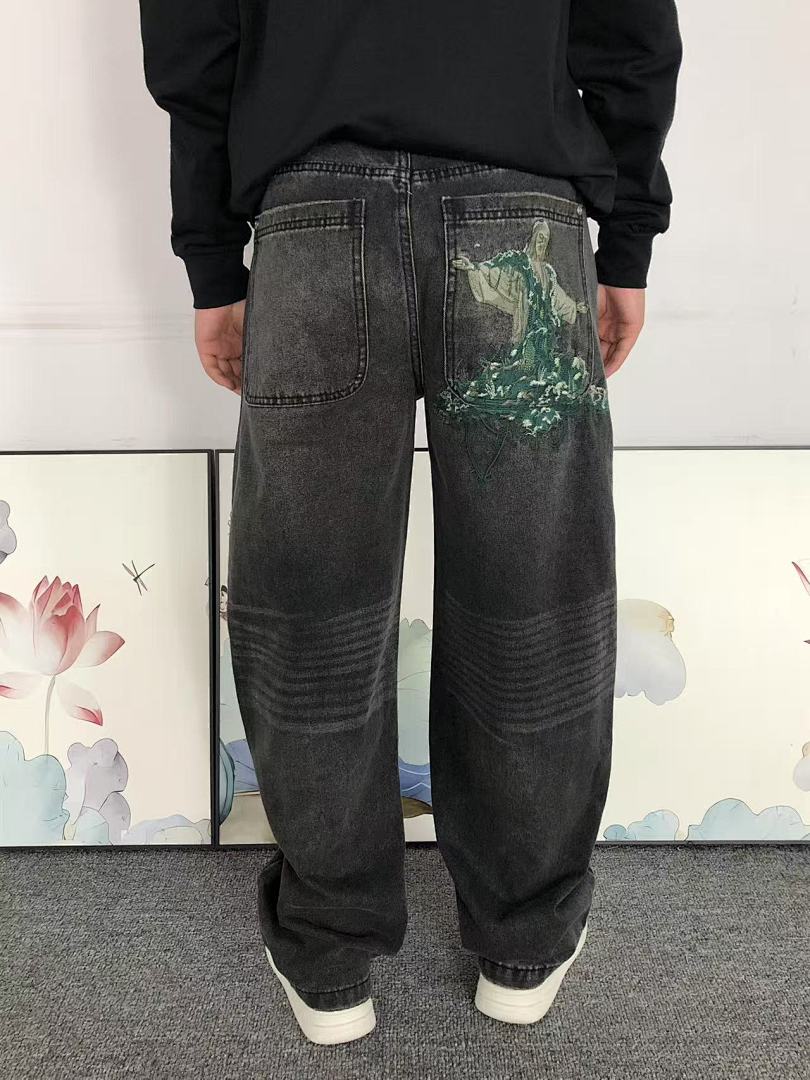 Chanel 175 DER⭐CHUT⭐E TROUSERS 1108150556 (Im 170Cm 60Kg I Wear Size 28 In The Phot) - Image 4