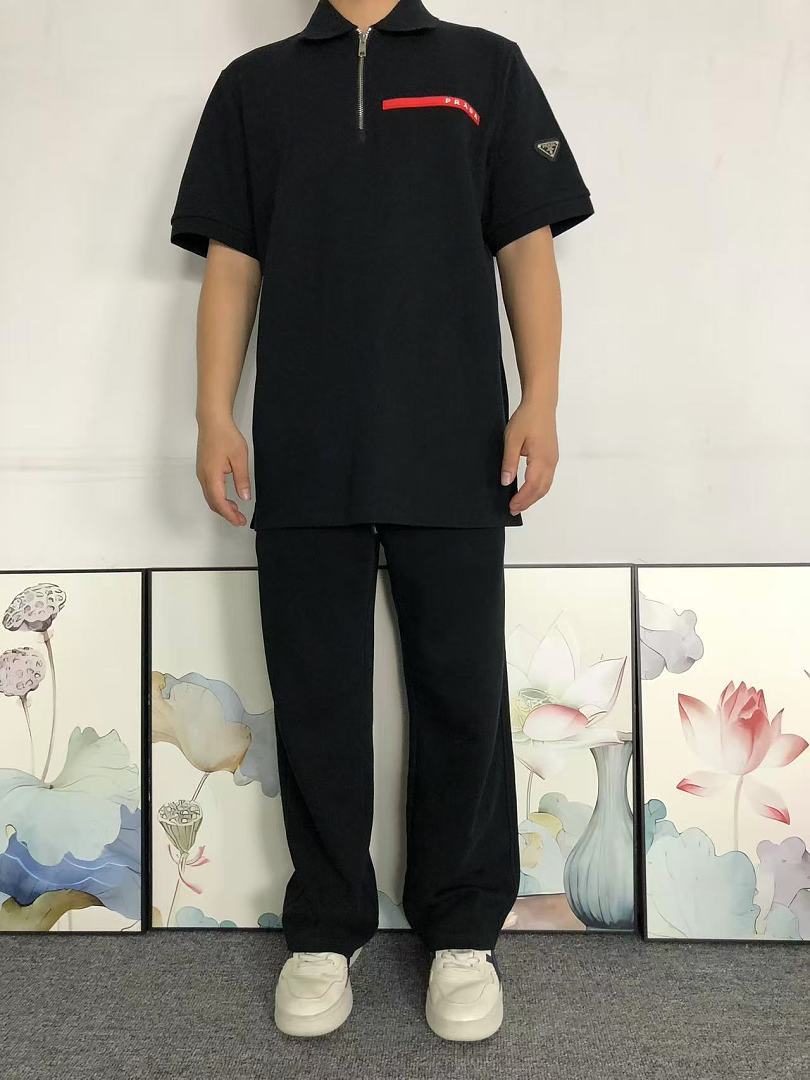 Prada 135 P⭐A⭐A POLO 5251803106 (Im 170Cm 60Kg I Wear Size L In The Phot) - Image 3