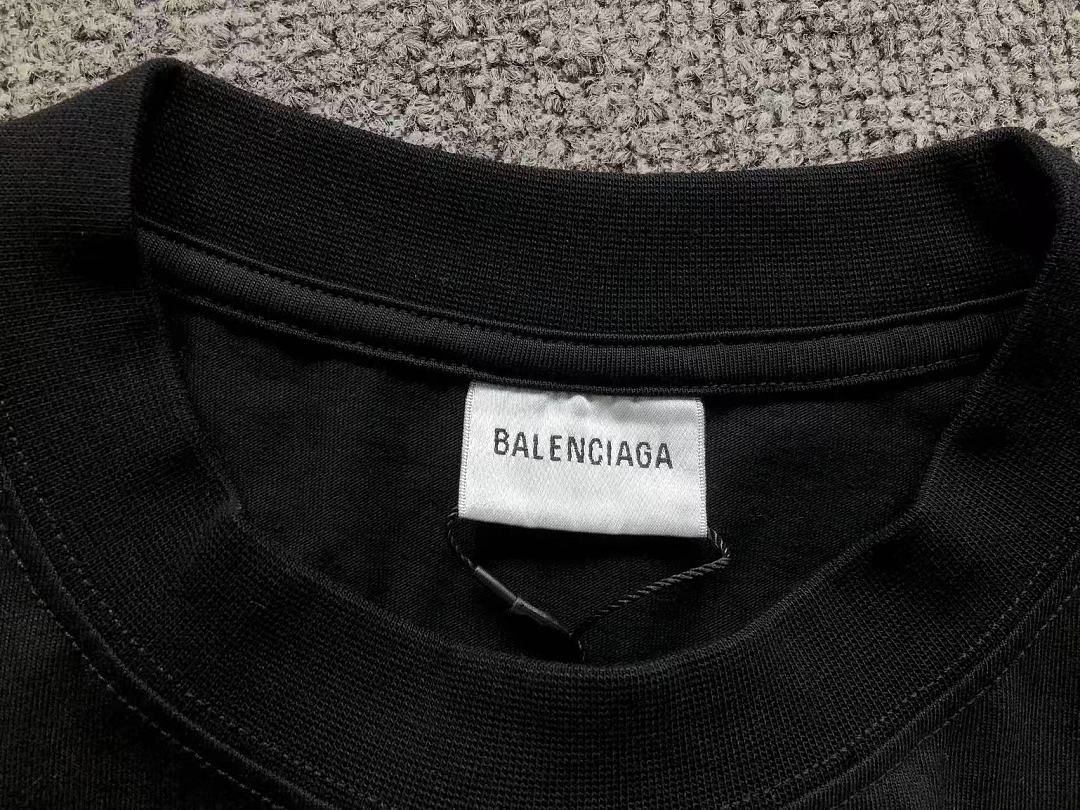 Balenciaga SHORTS158 B⭐L⭐⭐⭐IA⭐A T-SHIRT SHORTS 3206173321 (Im 170Cm 60Kg I Wear Size S In The Phot) - Image 13