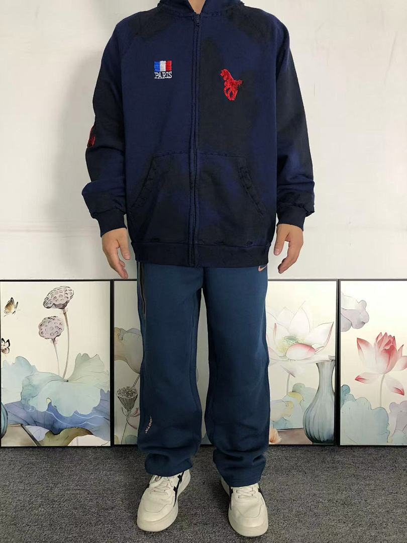 Balenciaga 265 B⭐L⭐⭐⭐IA⭐A HOODIE 4122708163 (Im 170Cm 60Kg I Wear Size XS In The Phot) - Image 3