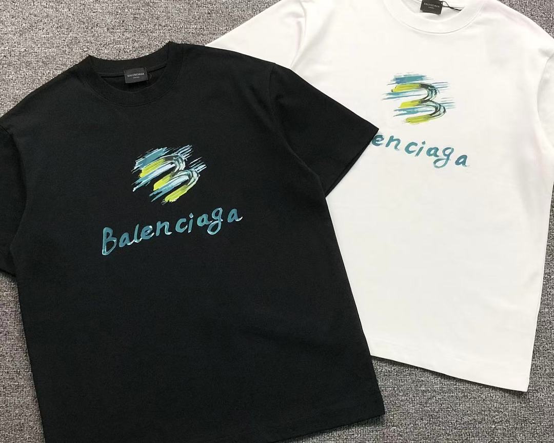 Balenciaga 115 B⭐L⭐⭐⭐IA⭐A T-SHIRT 3204181821 (Im 170Cm 60Kg I Wear Size L In The Phot) - Image 6