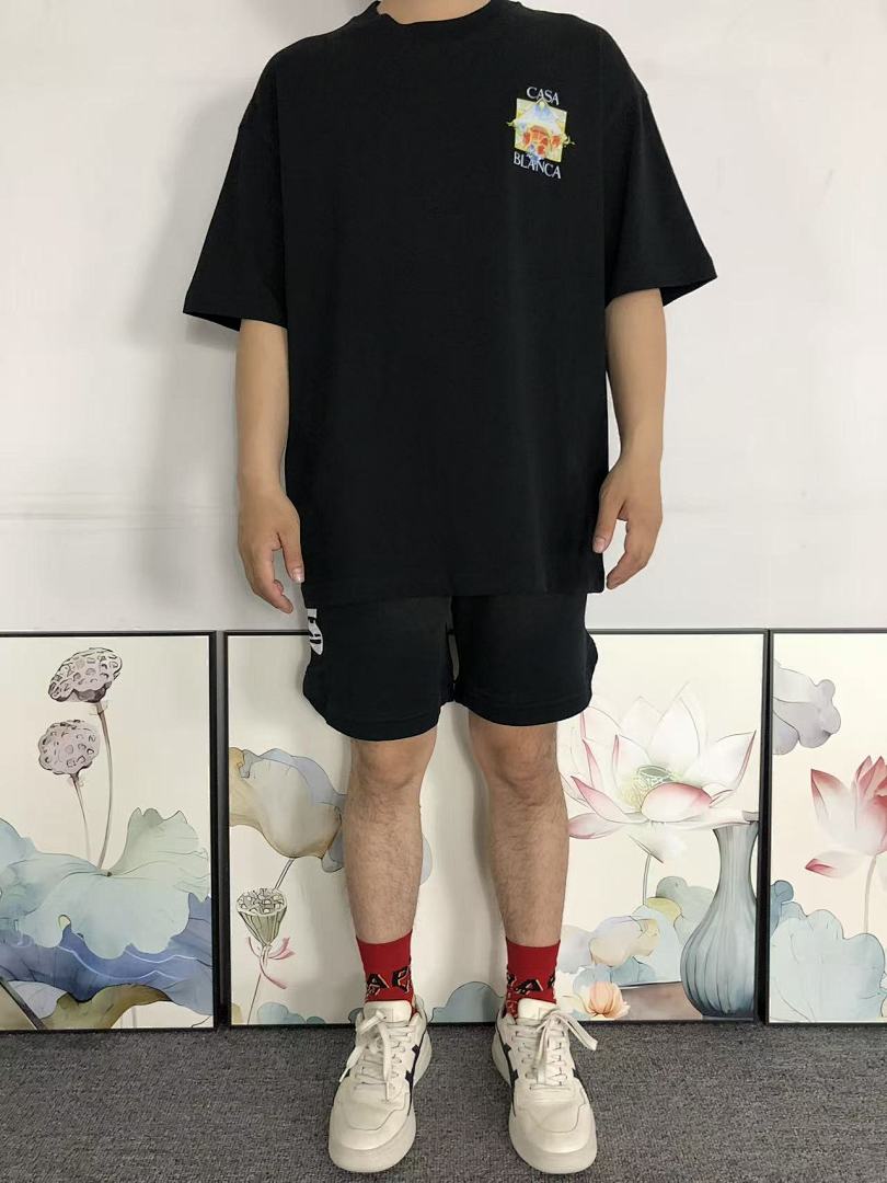 Casablanca 98 CASABLANCA T-SHIRT 5233011127 (Im 170Cm 60Kg I Wear Size L In The Phot) - Image 3