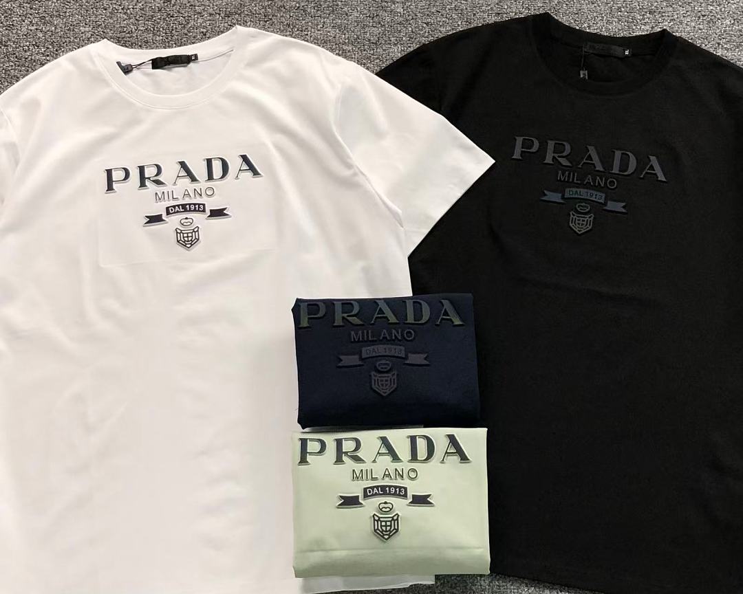 Prada 125 P⭐A⭐A T-SHIRT 22042016171 (Im 170Cm 60Kg I Wear Size XL In The Phot) - Image 6