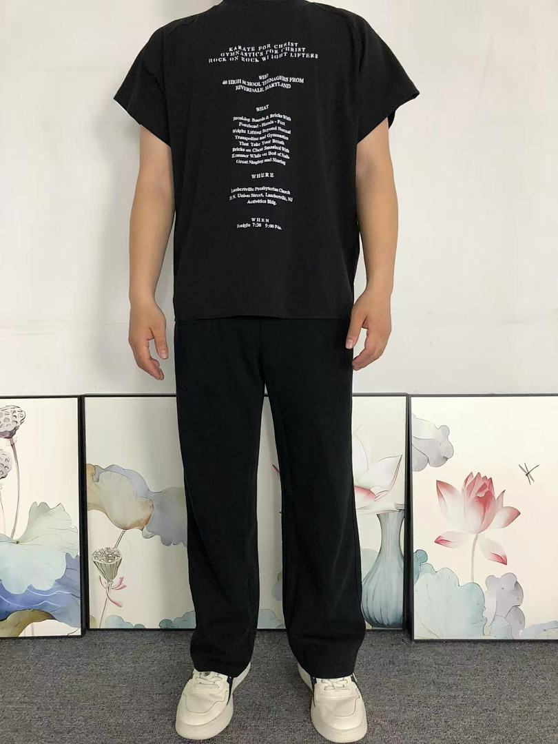 Chanel 105 ENFANTS RICHES DEPRIMES T-SHIRT 3201141517 (Im 170Cm 60Kg I Wear Size S In The Phot) - Image 3