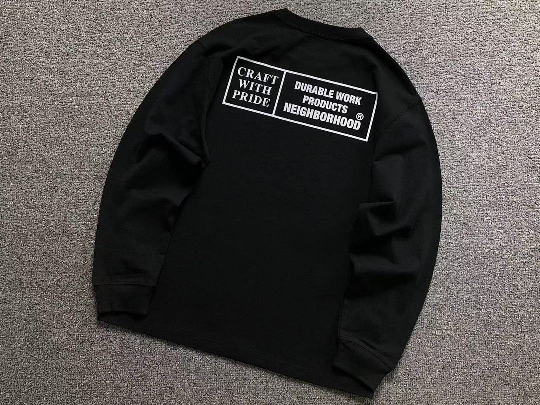 Neighborhood 108 NEIGHBORHOOD LONG SLEEVED 1112112302 (Im 170Cm 60Kg I Wear Size M In The Phot) - Image 10