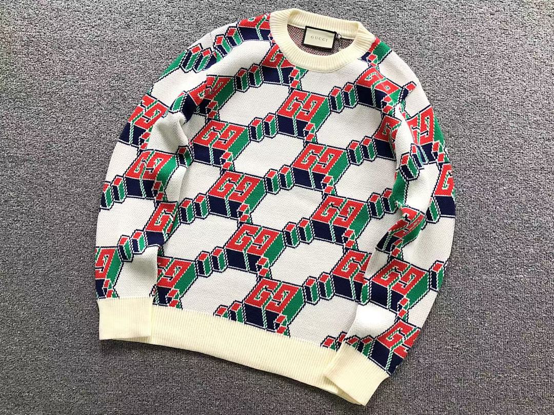 Gucci 165 G⭐C⭐I SWEATER 41101303146 (Im 170Cm 60Kg I Wear Size M In The Phot) - Image 6