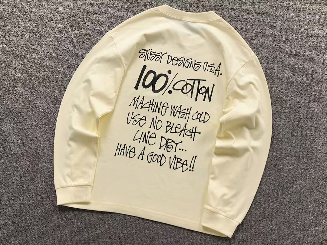 Stussy 88 STUSSY LONG SLEEVED 4110050198 (Im 170Cm 60Kg I Wear Size M In The Phot) - Image 10