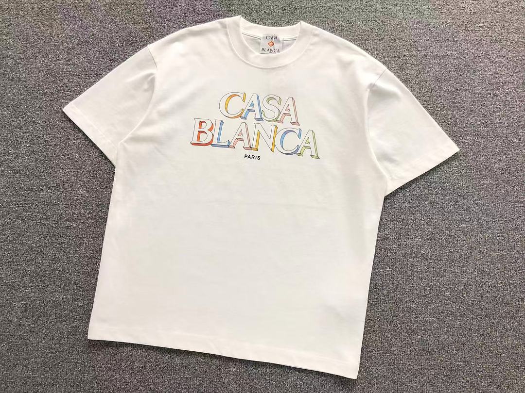 Casablanca 105 CASABLANCA T-SHIRT 52071809127 (Im 170Cm 60Kg I Wear Size L In The Phot) - Image 7