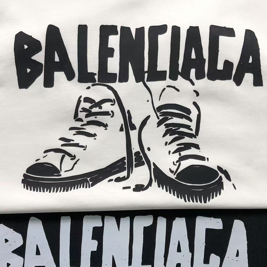 Balenciaga 115 B⭐L⭐⭐⭐IA⭐A T-SHIRT 504121621 (Im 170Cm 60Kg I Wear Size M In The Phot) - Image 14