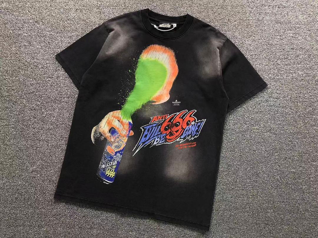 Hellstar 139 HELLSTAR T-SHIRT 3207261272 (Im 170Cm 60Kg I Wear Size L In The Phot) - Image 6