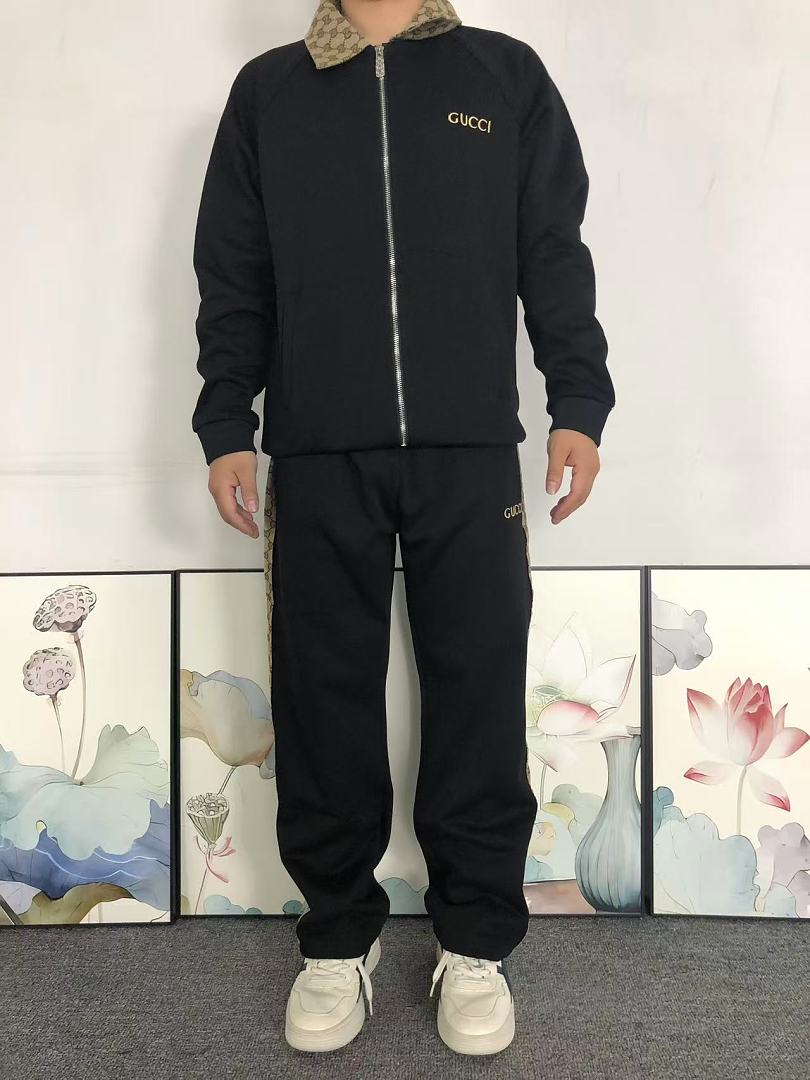 Gucci 398 G⭐C⭐I HOODIE TROUSERS 5242707147 (Im 170Cm 60Kg I Wear Size L In The Phot) - Image 4