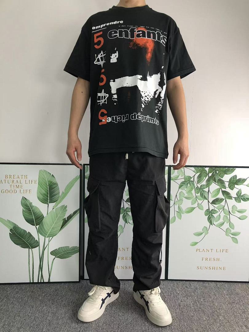 Chanel 108 ENFANTS RICHES DEPRIMES T-SHIRT 41162917 (Im 170Cm 57Kg I Wear Size S In The Phot) - Image 3