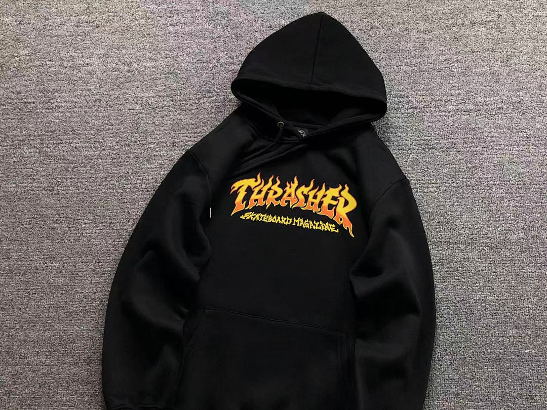 Thrasher 98 THRASHER HOODIE 5101008121 (Im 170Cm 60Kg I Wear Size L In The Phot) - Image 7