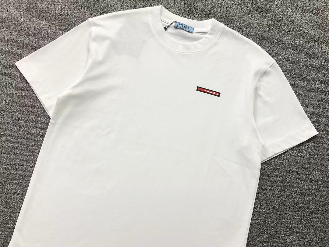 Prada 118 P⭐A⭐A T-SHIRT 3205140721 (Im 170Cm 60Kg I Wear Size L In The Phot) - Image 11