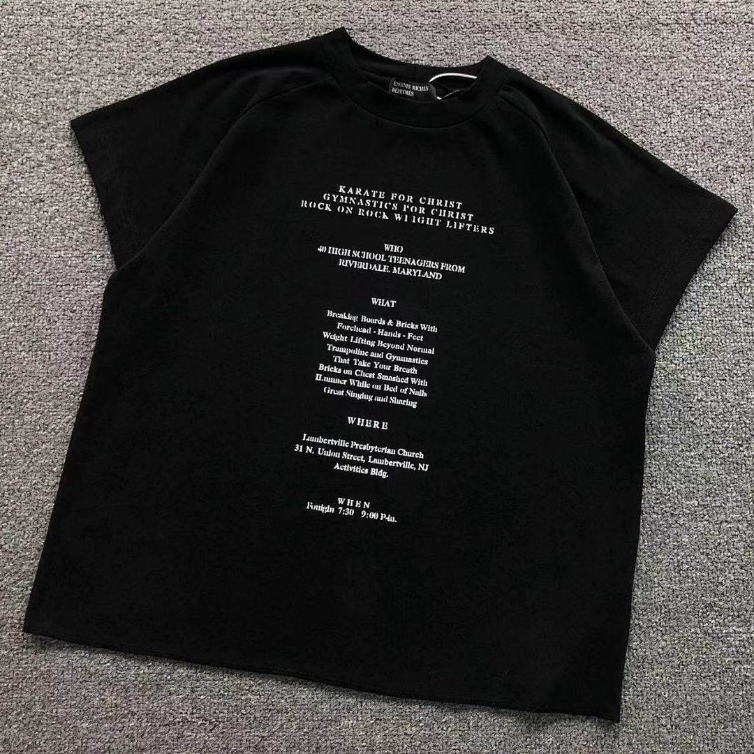 Chanel 105 ENFANTS RICHES DEPRIMES T-SHIRT 3201141517 (Im 170Cm 60Kg I Wear Size S In The Phot)
