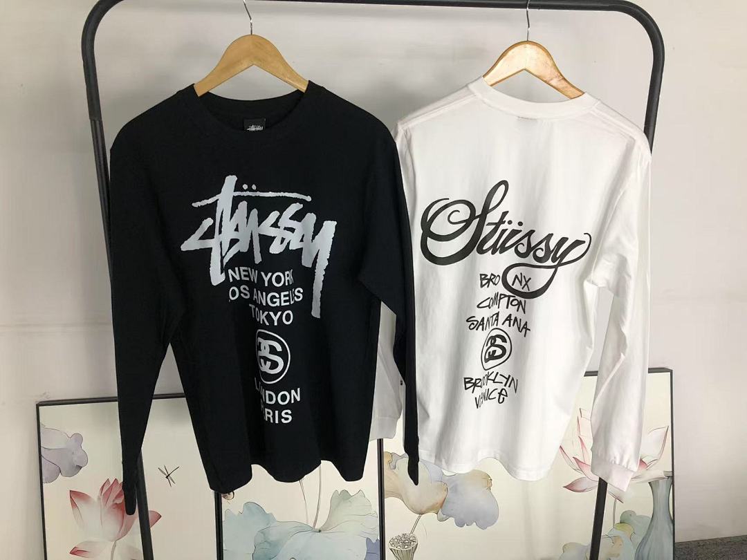 Stussy 95 STUSSY LONG SLEEVED 581212123 (Im 170Cm 60Kg I Wear Size S In The Phot) - Image 28