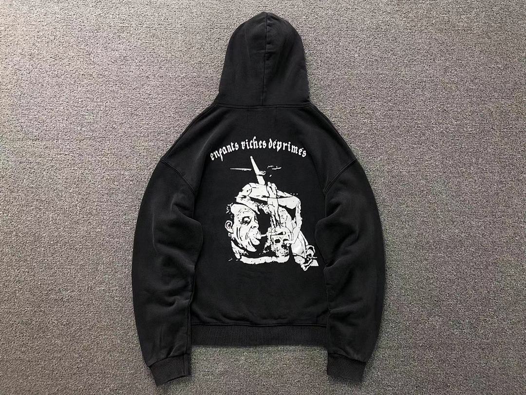 Chanel 178 ENFANTS RICHES DEPRIMES HOODIE 511606162 (Im 170Cm 60Kg I Wear Size S In The Phot) - Image 5