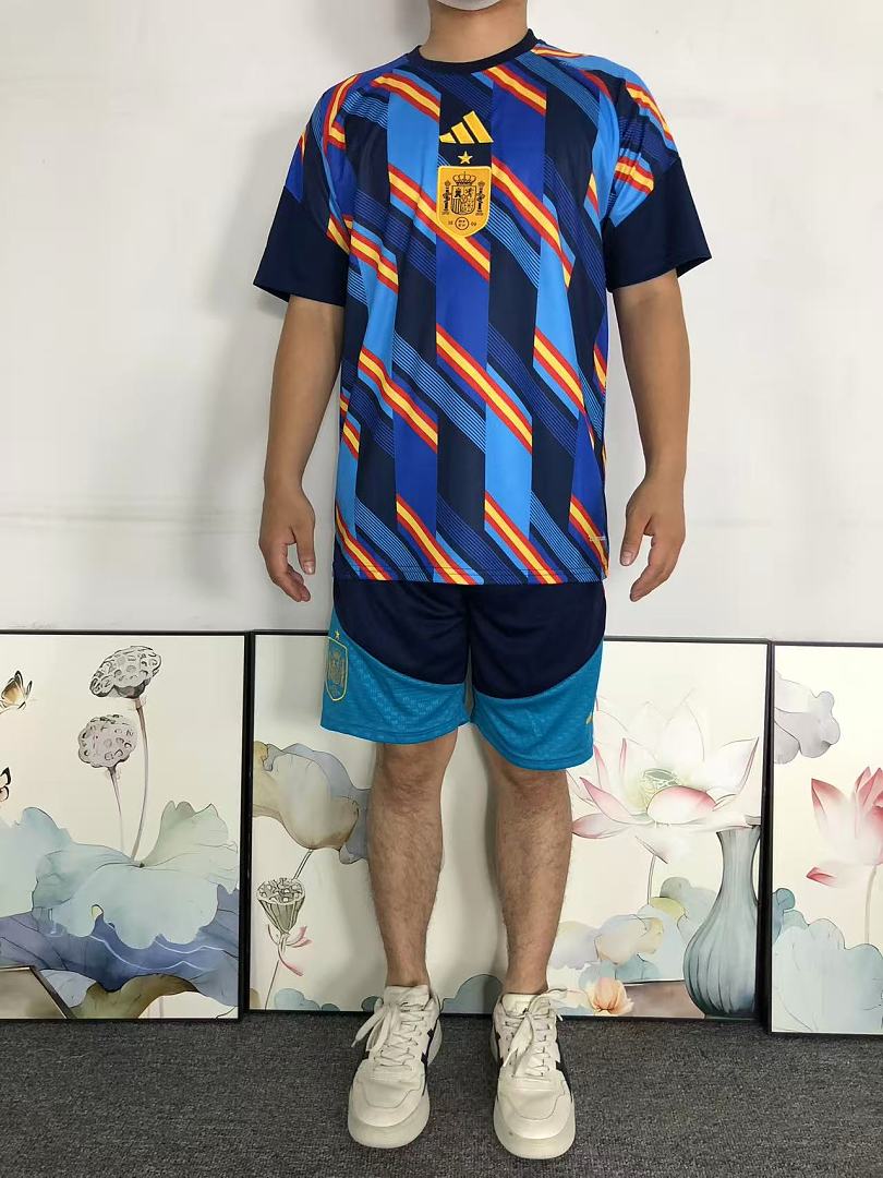 Unbranded 98 FOOTBALL T-SHIRT SHORTS 127716002 (Im 170Cm 60Kg I Wear Size M In The Phot) - Image 4