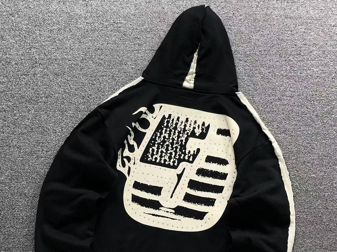 Sp5der TROUSERS SP5DER HOODIE 22081329125 (Im 170Cm 60Kg I Wear Size S In The Phot) - Image 13