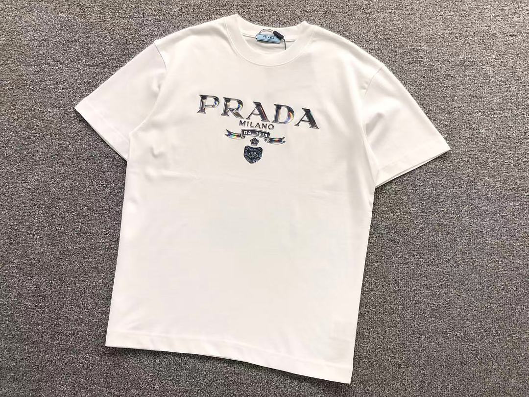Prada 125 D⭐O⭐ T-SHIRT 52070703147 (Im 170Cm 60Kg I Wear Size M In The Phot) - Image 7