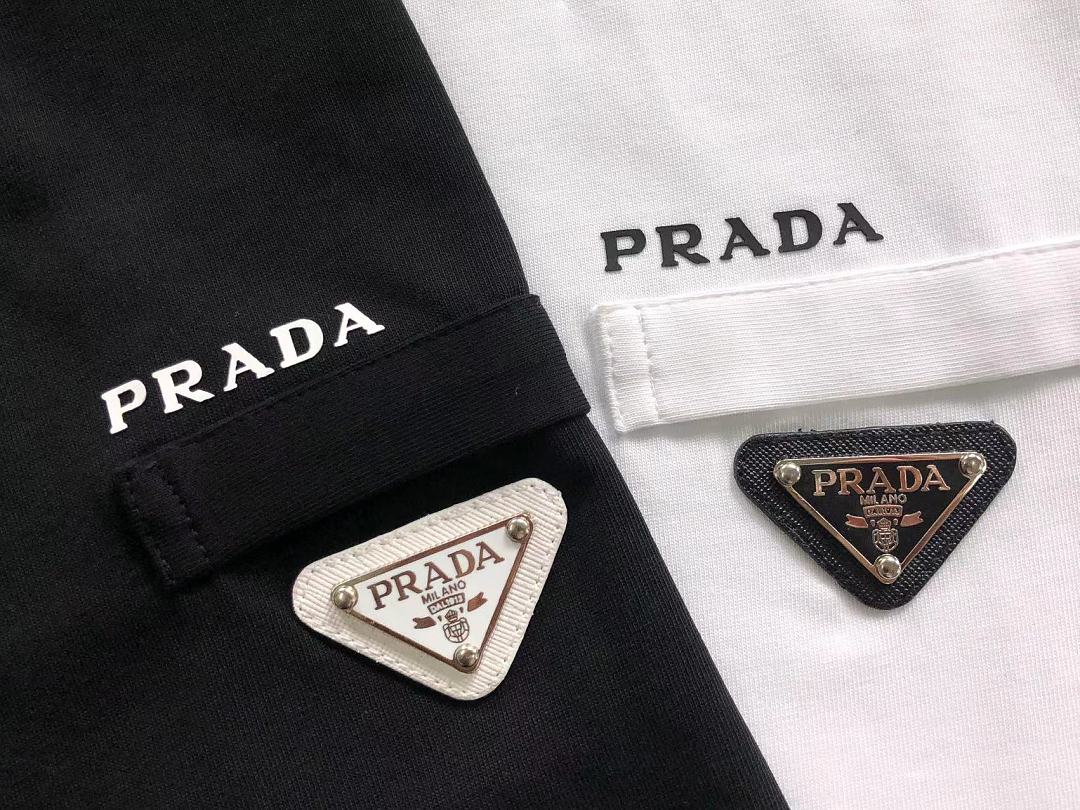 Prada 125 P⭐A⭐A T-SHIRT 2208034315 (Im 170Cm 60Kg I Wear Size S In The Phot) - Image 12