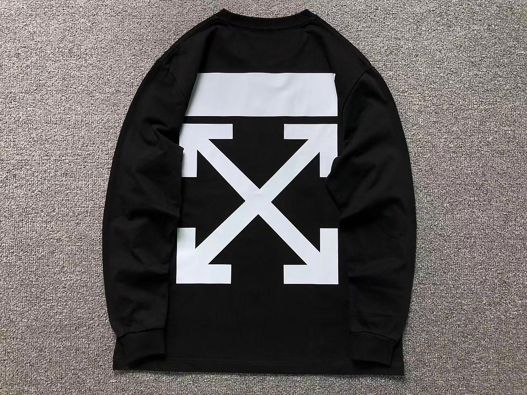 Off-White 129 OFF-WHITE LONG SLEEVED 3207302321 (Im 170Cm 60Kg I Wear Size M In The Phot) - Image 13
