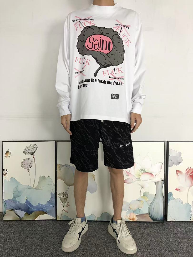Chanel 129 SAINT MICHAEL LONG SLEEVED 3206186817 (Im 170Cm 60Kg I Wear Size S In The Phot) - Image 3