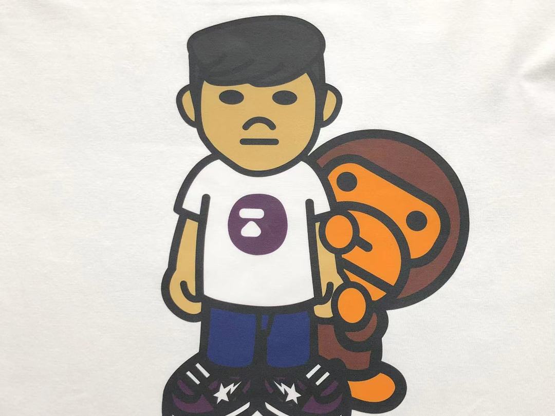 Bape 85 BAPE T-SHIRT 124151331 (Im 170Cm 60Kg I Wear Size L In The Phot) - Image 9