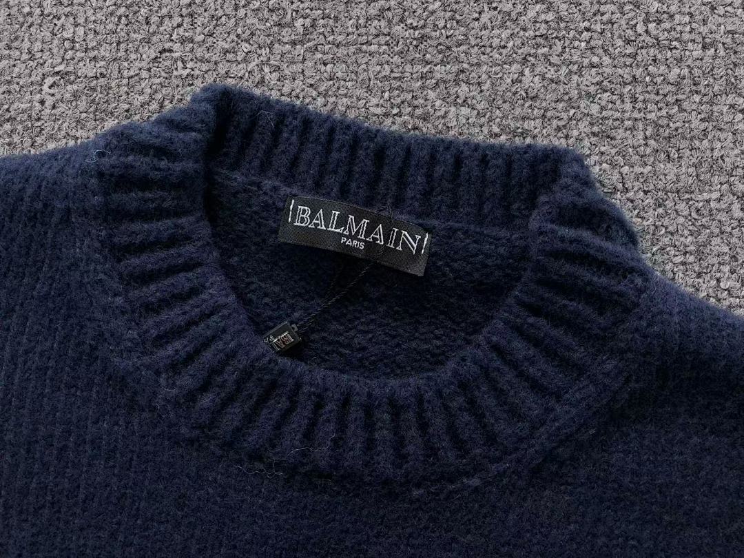 Balmain 128 BALMAIN SWEATER 11082306140 (Im 170Cm 60Kg I Wear Size M In The Phot) - Image 17