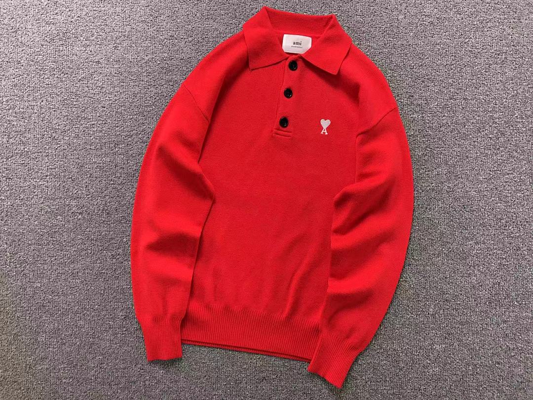 AMI 115 AMI SWEATER 510180788 (Im 170Cm 60Kg I Wear Size S In The Phot) - Image 9