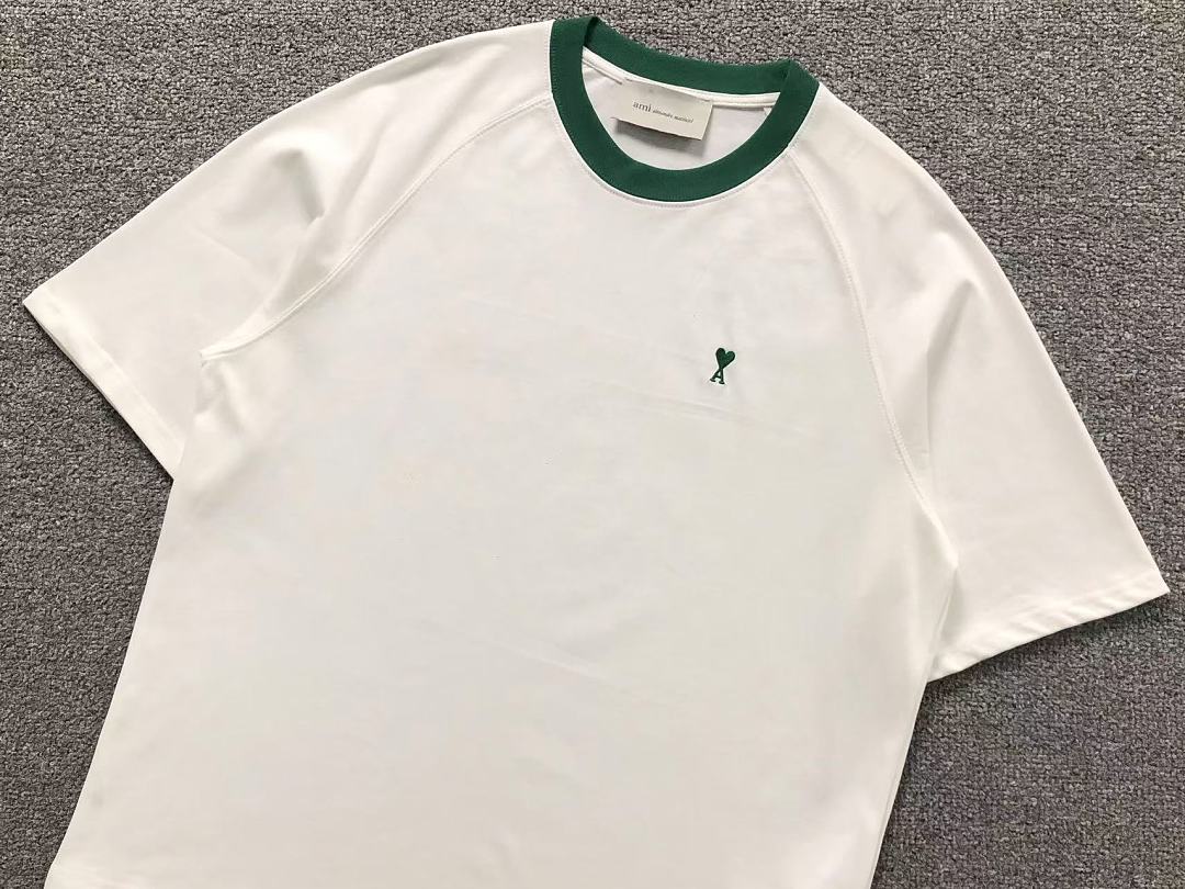 AMI 95 AMI T-SHIRT 3205070921 (Im 170Cm 60Kg I Wear Size M In The Phot) - Image 9