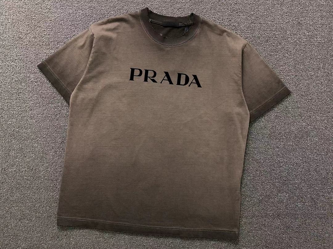 Prada 125 P⭐A⭐A T-SHIRT 42042902133 (Im 170Cm 60Kg I Wear Size 2XL In The Phot) - Image 11