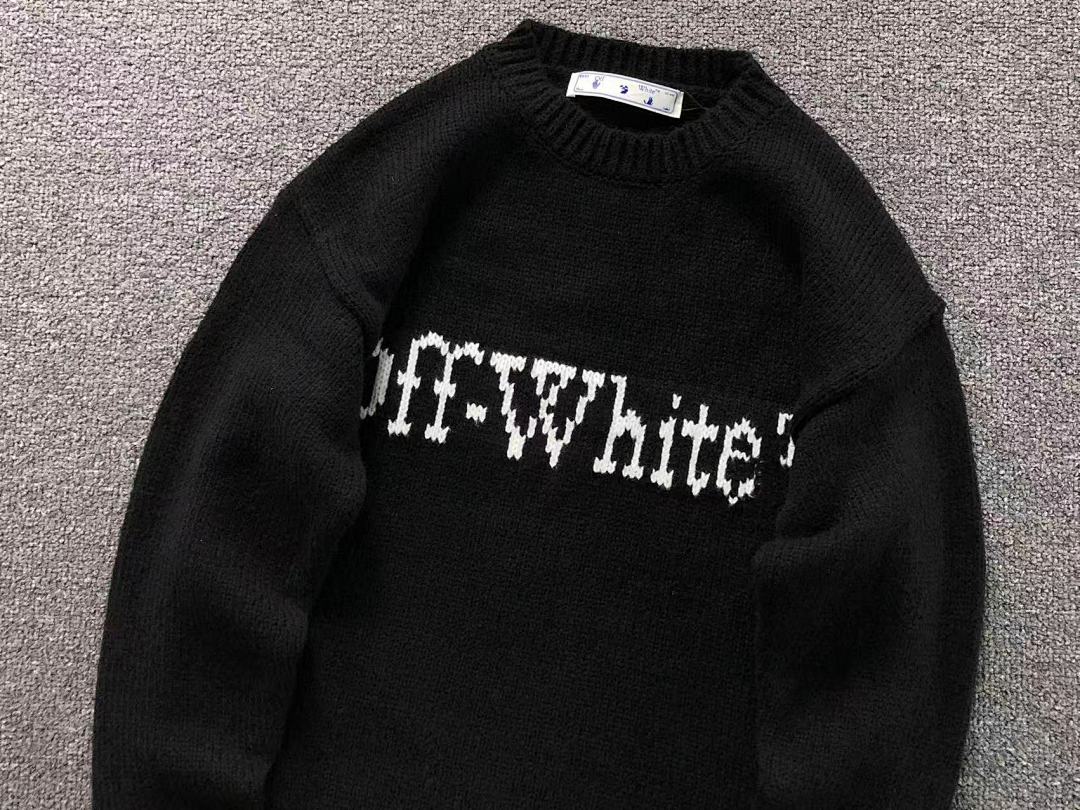Off-White 135 OFF-WHITE SWEATER 11082310140 (Im 170Cm 60Kg I Wear Size M In The Phot) - Image 7