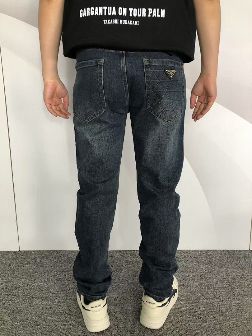 Prada 225 P⭐A⭐A TROUSERS 3107011505 (Im 170Cm 60Kg I Wear Size 32 In The Phot) - Image 4