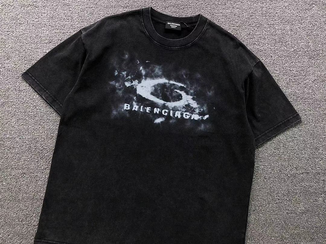 Balenciaga 168 B⭐L⭐⭐⭐IA⭐A T-SHIRT 2203182205 (Im 170Cm 60Kg I Wear Size M In The Phot) - Image 7