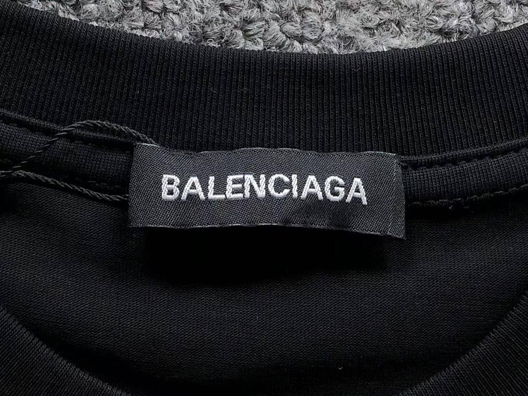 Balenciaga 115 B⭐L⭐⭐⭐IA⭐A T-SHIRT 3103235120 (Im 170Cm 60Kg I Wear Size S In The Phot) - Image 21