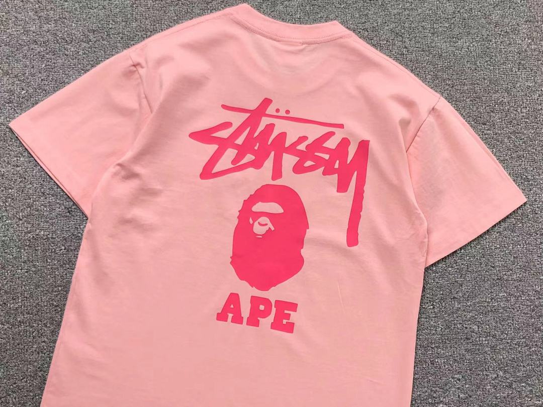 Bape 78 BAPE STUSSY T-SHIRT - Image 20