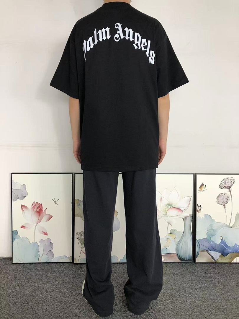 Palm Angels 78 PALM ANGELS T-SHIRT 41060927121 (Im 170Cm 60Kg I Wear Size L In The Phot) - Image 4