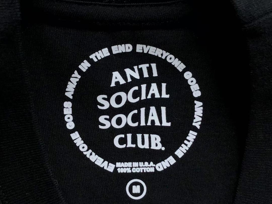 Christian Louboutin 85 ANTI SOCIAL CLUB T-SHIRT - Image 13