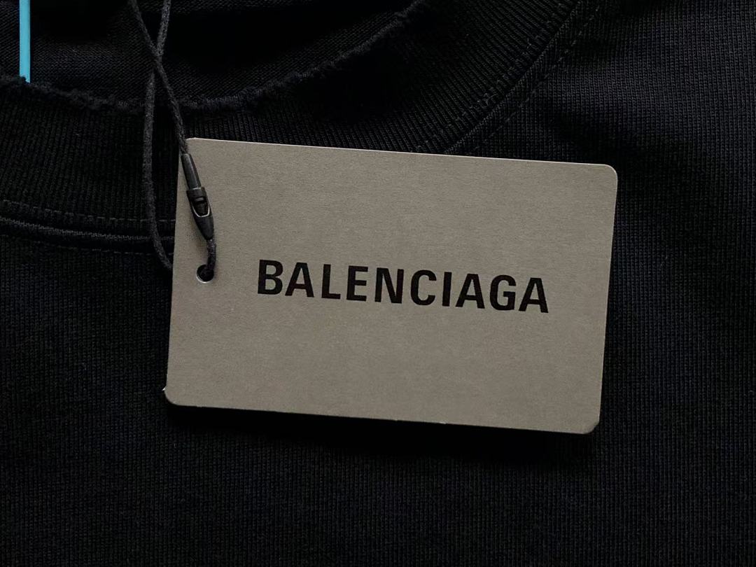 Balenciaga 128 B⭐L⭐⭐⭐IA⭐A T-SHIRT 3203213421 (Im 170Cm 60Kg I Wear Size L In The Phot) - Image 19