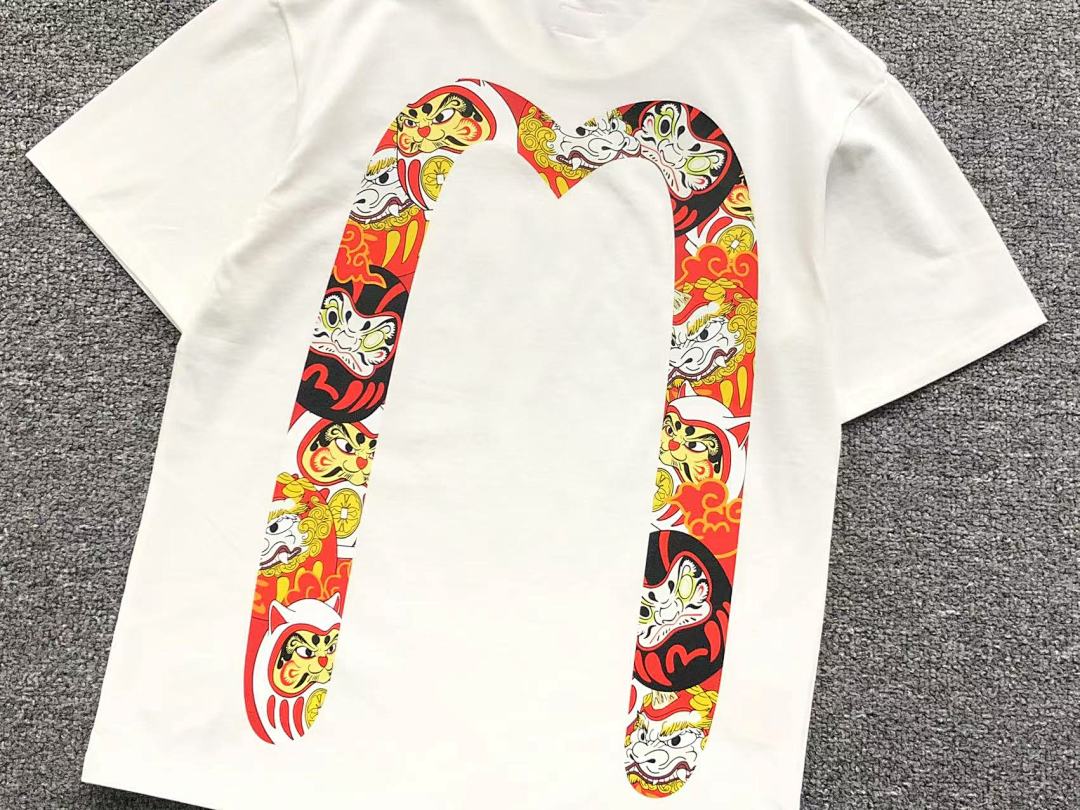 Evisu 88 EVISU T-SHIRT 572530134 (Im 170Cm 60Kg I Wear Size L In The Phot) - Image 8