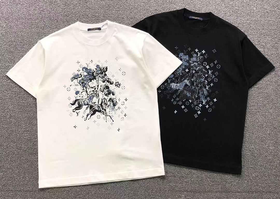 Louis Vuitton 98 L⭐ T-SHIRT 524290219 (Im 170Cm 60Kg I Wear Size M In The Phot) - Image 5