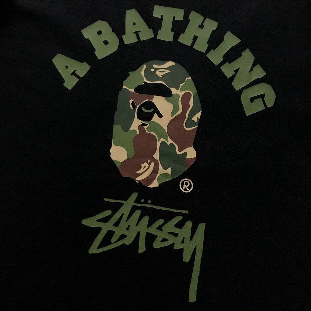 Bape 78 BAPE STUSSY T-SHIRT 411182442 (Im 170Cm 57Kg I Wear Size S In The Phot) - Image 16
