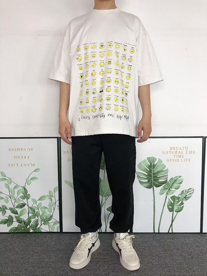 Balenciaga 125 B⭐L⭐⭐⭐IA⭐A T-SHIRT 503272121 (Im 170Cm 60Kg I Wear Size S In The Phot) - Image 3