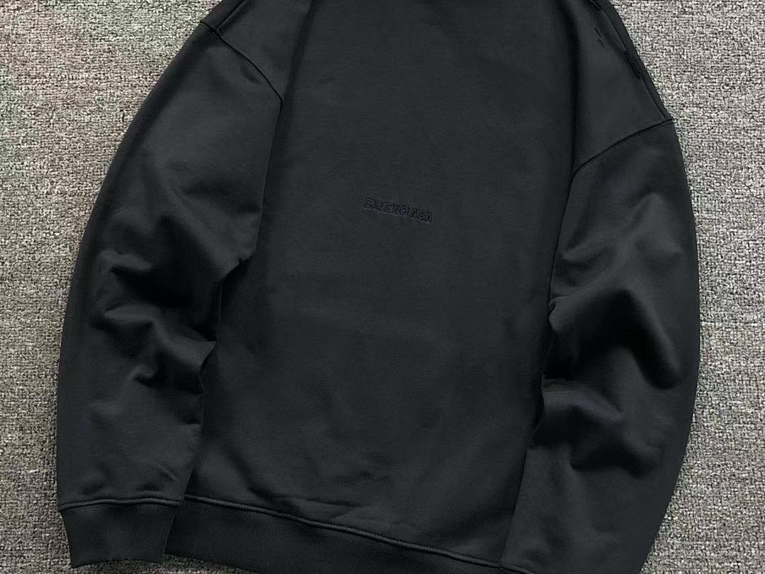 Balenciaga 258 B⭐L⭐⭐⭐IA⭐A HOODIE 31010043521 (Im 170Cm 60Kg I Wear Size M In The Phot) - Image 12